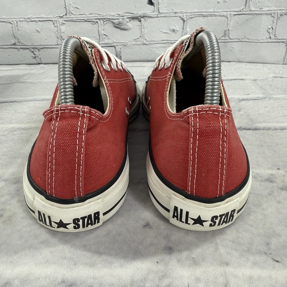 Converse Chuck Taylor All Star Ox Sneakers Unisex M 8 W 10 Red Cinnabar‎ 125808F - Picture 5 of 11